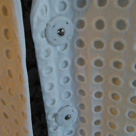 NWT Chico's Eyelet Jacket - Picture 4 of 11